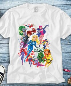 Women of Marvel Female Super Heroes T-Shirt Unisex Tee Adult T-shirt Kid Shirt Long Sleeve Hoodie Sweatshirt Woman's Tank