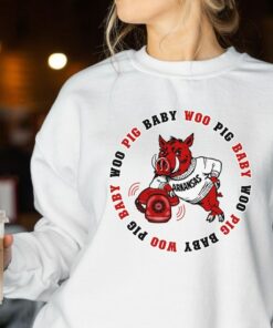 Woo Pig Baby Sweatshirt, Arkansas Football Sweater, Razorback Crewneck, Arkansas Razorback Sweatshirt, Woo Pig Sooie Sweater, Go Hogs Shirt, Hoodie