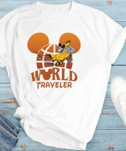 World Traveler Shirt, Mickey Shirt, Mickey Head Shirt, Disney Epcot Shirt, Family Epcot Shirts, Family vacation travel shirt Gift Adult Kid Toddler Tee