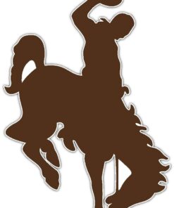Wyoming Cowboys NCAA Logo Vinyl Decals Sticker For Car Truck Door And Window Laptop Gifts For Fans