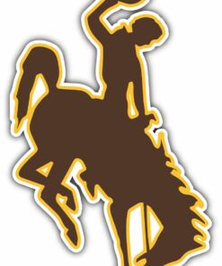 Wyoming Cowboys University College NCAA Logo Vinyl Decals Sticker For Car Truck Door And Window Laptop Gifts For Fans