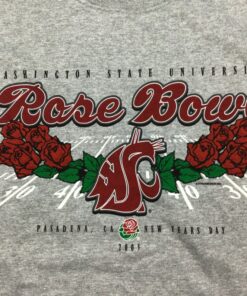 Y2K 2003 Washington State Cougars Football Rose Bowl T-Shirt, WSU Sweatshirt Gifts for Fans, Washington State Cougar Sweatshirts
