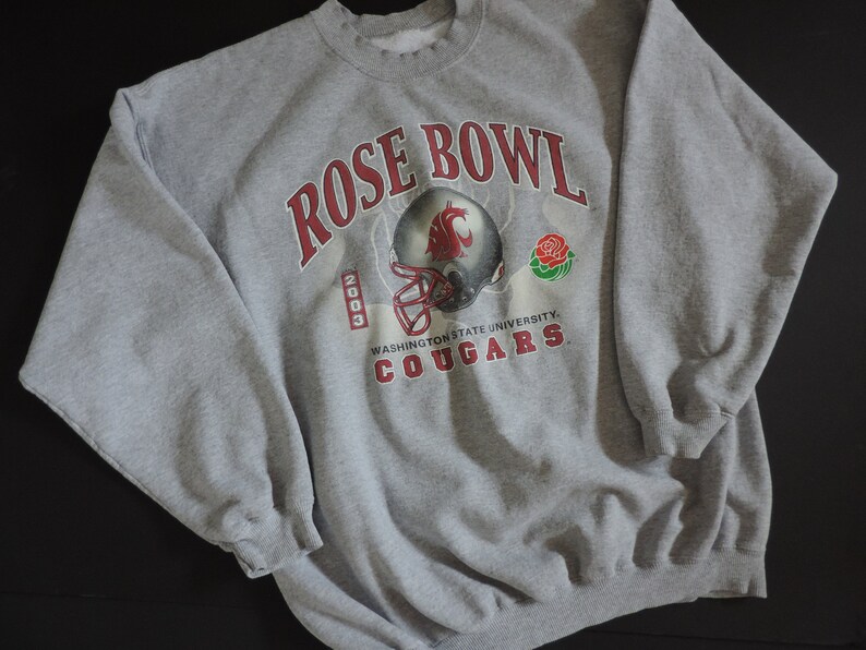 Y2K Sweatshirt Washington State University Rose Bowl WSU Pac 10 Pasadena Tournament Of Roses
