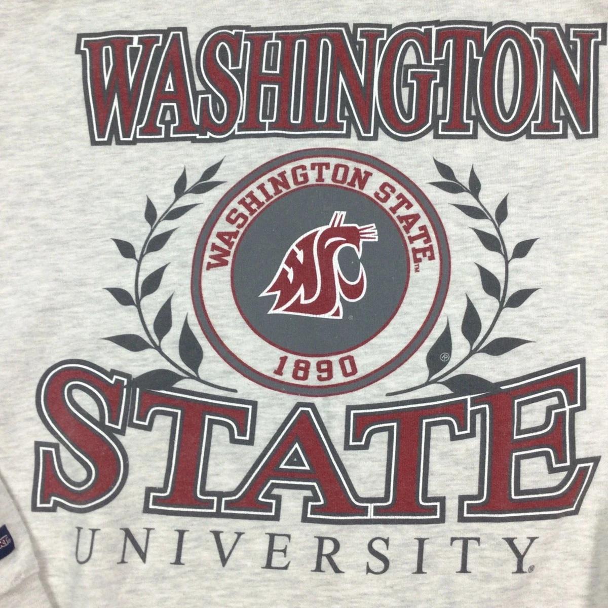 Y2K Washington State Cougars Crewneck Sweatshirt, WSU Sweatshirt Gifts for Fans, Washington State Cougar Sweatshirts