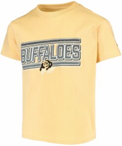 Youth Russell Athletic Gold Colorado Buffaloes Lined T-Shirt, CU Buffs Sweatshirt, Shirt, Hoodie Gifts for NCAA Fans