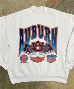 Vintage NCAA Auburn Tigers College Sweatshirt, Auburn Tigers Shirt, Auburn University Shirt Sweatshirt