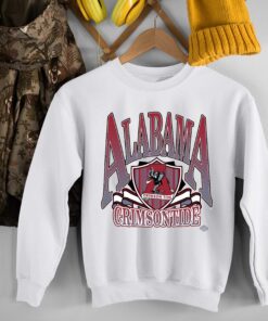 Vintage Style Alabama Crimson Tide Sweatshirt Full Size Gifts for NCAA Fans