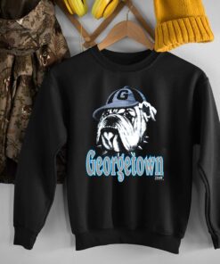 Vintage 90s University Georgetown Hoyas Football Team Mens NCAA Division Georgetown Sweatshirt