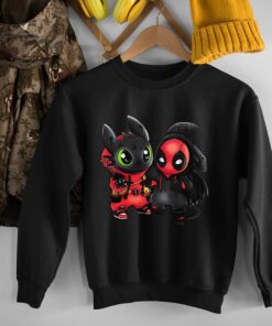 Best friend Toothless and Deadpool Shirt