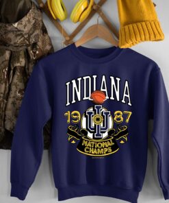 Vintage 1987 Indiana Hoosiers University National Champs Shirt