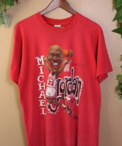 1990 Michael Jordon Tshirt Sweatshirt Hoodie Crewneck Sweatshirt Pullover Reprinted Full Color Full Size Gifts for NBA Fans