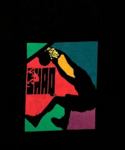 1990s Reebok Shaq Shaquille O’Neal Tshirt Hoodie Crewneck Sweatshirt Reprinted Full Color Full Size Gifts for NBA Fans