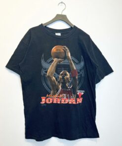 1991 Chicago Bulls Michael Jordan Tshirt Hoodie Crewneck Sweatshirt Reprinted Full Color Full Size Gifts for NBA Fans