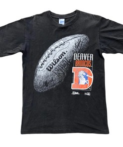 1992 NFL Denver Broncos Tshirt Pullover Hoodie Crewneck Sweatshirt Reprinted Full Color Full Size Gifts For NFL Fans
