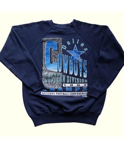 1992 Starter Dallas Cowboys Championship Tshirt Pullover Hoodie Crewneck Sweatshirt Reprinted Full Color Full Size Gifts For NFL Fans