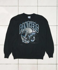 1993 NFL Carolina Panthers Tshirt Pullover Hoodie Crewneck Sweatshirt Reprinted Full Color Full Size Gifts For NFL Fans