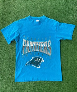 1994 NFL Carolina Panthers Retro Chrome Rap Football Tshirt Pullover Hoodie Crewneck Sweatshirt Reprinted Full Color Full Size Gifts For NFL Fans