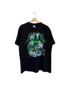 1994 NFLP New York Jets Helmet Single Stitch Tshirt Pullover Hoodie Crewneck Sweatshirt Reprinted Full Color Full Size Gifts For NFL Fans