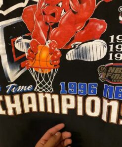 1996 NBA Finals Chicago Bulls Benny Dunk Tshirt Hoodie Crewneck Sweatshirt Reprinted Full Color Full Size Gifts for NBA Fans