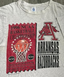 1996 Single Stitch NCAA Basketball Championship Vintage Style Full Size Gifts For Fans