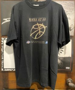 1997 All Star Weekend NBA At 50 Single Stitch Tshirt Sweatshirt Hoodie Crewneck Sweatshirt Pullover Reprinted Full Color Full Size Gifts for NBA Fans