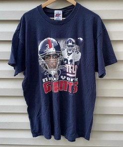 2001 Jason Sehorn Player T Tshirt Pullover Hoodie Crewneck Sweatshirt Reprinted Full Color Full Size Gifts For NFL Fans