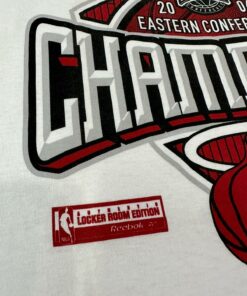 2006 Vintage Style NBA Eastern Conference Champion Locker Room Tshirt Hoodie Crewneck Sweatshirt Reprinted Full Color Full Size Gifts for NBA Fans