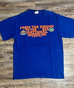 2007 Florida Gators Tostitos Bcs National Championship T-Shirt Sweatshirt Pullover Hoodie Reprinted Full Color Full Size Gift For NCAA Fans