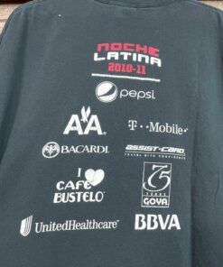 2010 - 2011 Miami Heat Noche Latina Arena NBA Tshirt Sweatshirt Hoodie Crewneck Sweatshirt Pullover Reprinted Full Color Full Size Gifts for NBA Fans