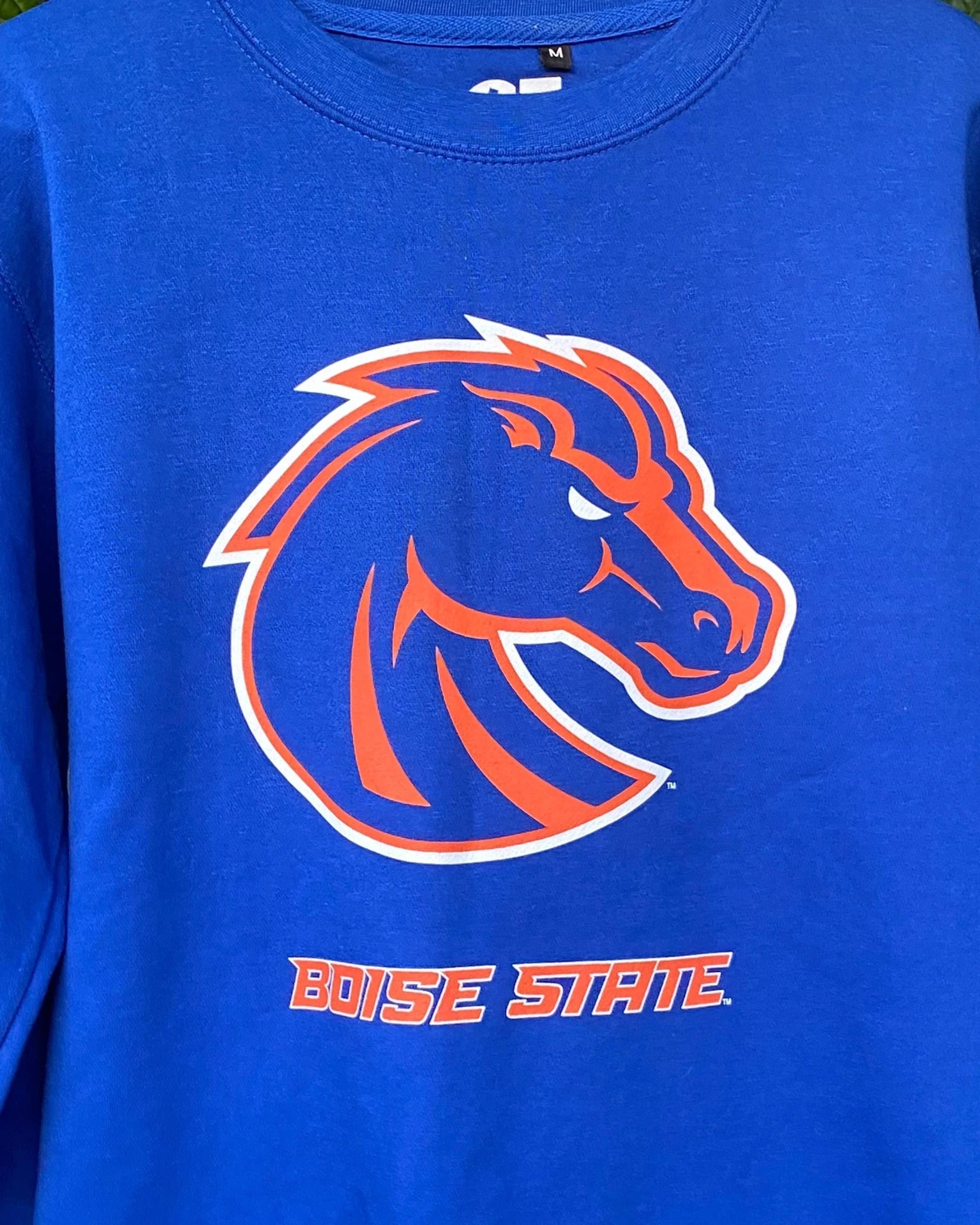 2013 NCAA Boise State Broncos T-Shirt Sweatshirt Crewneck Hoodie Full Size Gifts For Fans - Image 2