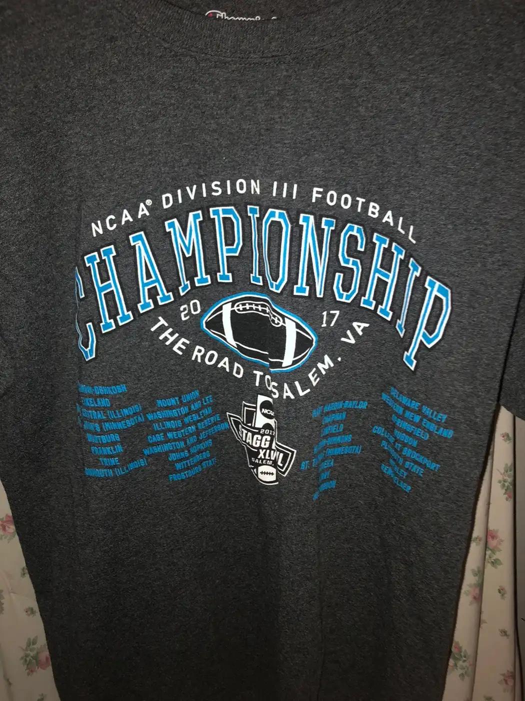 2017 D2 Championship Football T-Shirt Sweatshirt Pullover Hoodie Reprinted Full Color Full Size Gift For NCAA Fans - Image 2