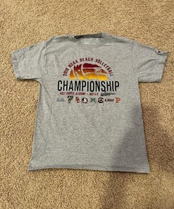 2018 NCAA Beach Volleyball Championship T-Shirt Sweatshirt Pullover Hoodie Reprinted Full Color Full Size Gift For NCAA Fans