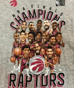 2019 NBA Champion Official Tshirt Sweatshirt Hoodie Crewneck Sweatshirt Pullover Reprinted Full Color Full Size Gifts for NBA Fans