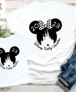 2023 Family Vacation Disney Shirt, Disney Family Shirts, Custom Shirt, Disney Custom Tee, Disney For Making Family Memories, Disney Trip Tee