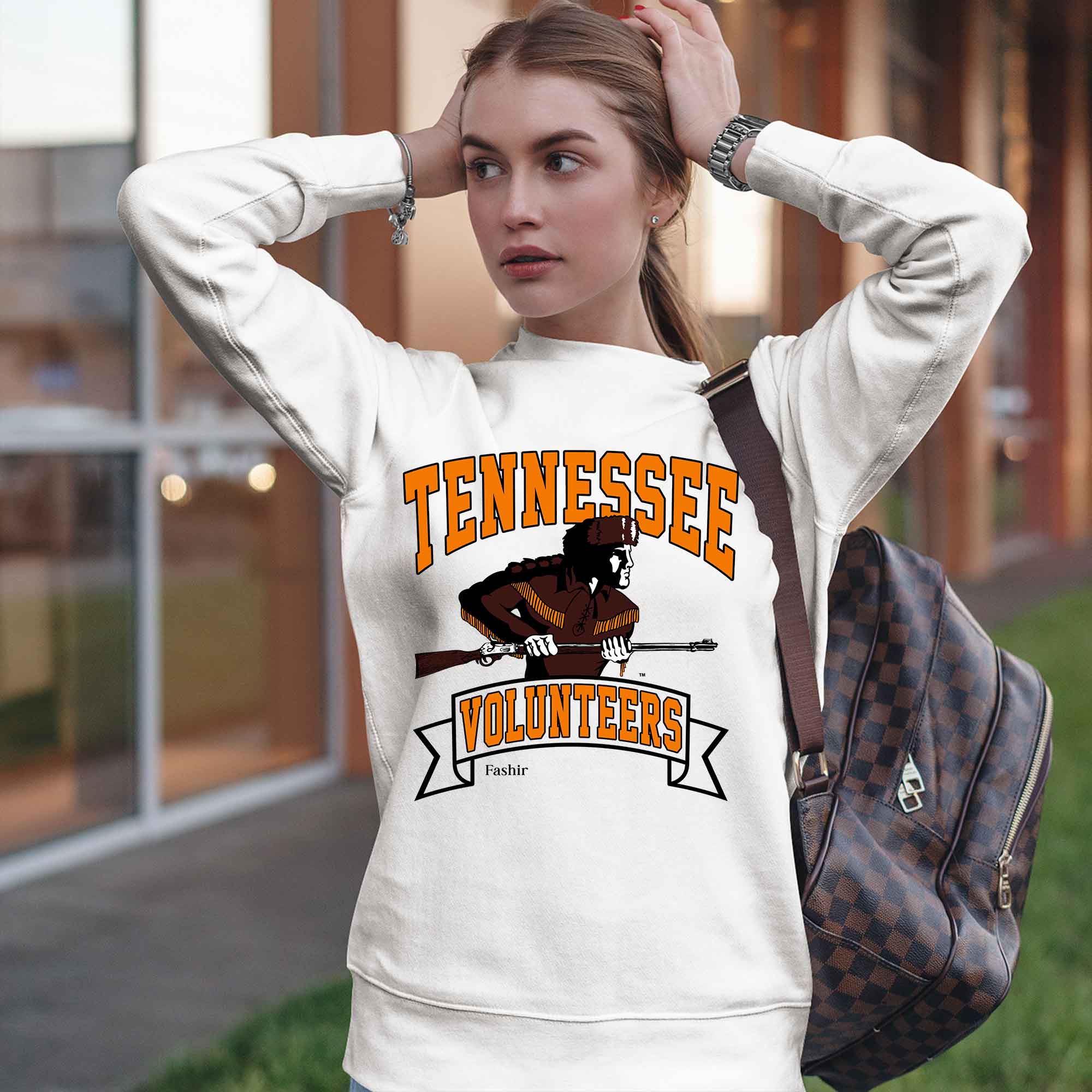 Vintage University of Tennessee UT Volunteers Sweatshirt For Fan - Image 3
