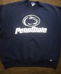 80s Us Made Russell Athletic Penn State T-Shirt Sweatshirt Pullover Hoodie Reprinted Full Color Full Size Gift For NCAA Fans