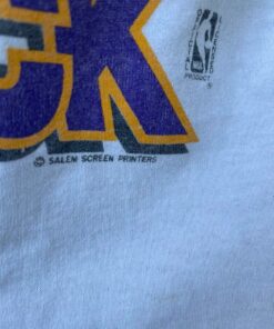 88 Back To Back World Champion LA Lakers Tshirt Sweatshirt Hoodie Crewneck Sweatshirt Pullover Reprinted Full Color Full Size Gifts for NBA Fans