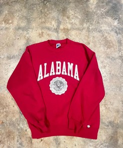 90’s Alabama Russell T-Shirt Sweatshirt Crewneck Hoodie Full Size Gifts For Fans