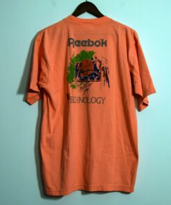 90s Basketball Reebok Pump It Up Vintage Tshirt Hoodie Crewneck Sweatshirt Reprinted Full Color Full Size Gifts for NBA Fans