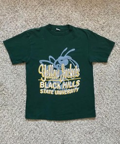 90’s Black Hills State T-Shirt Sweatshirt Pullover Hoodie Reprinted Full Color Full Size Gift For NCAA Fans