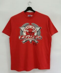 90's Chicago Bulls Tshirt Pullover Hoodie Crewneck Sweatshirt Reprinted Full Color Full Size Gifts for NBA Fans