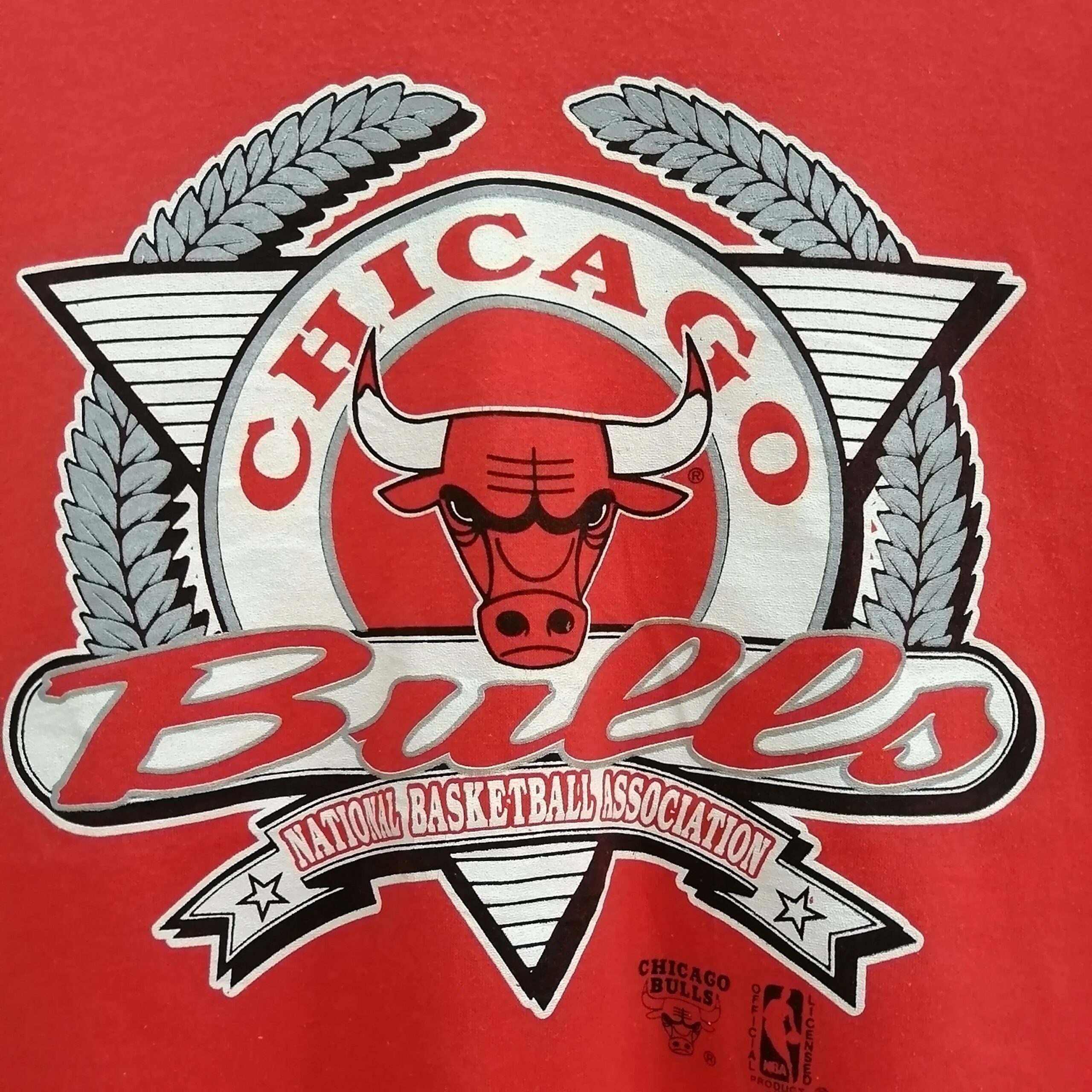 90's Chicago Bulls Tshirt Pullover Hoodie Crewneck Sweatshirt Reprinted Full Color Full Size Gifts for NBA Fans