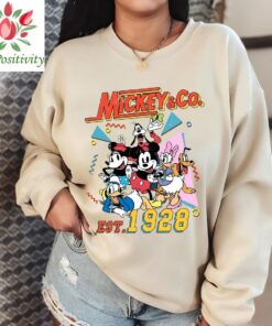 90s Disney Shirt, Mickey and Co Est 1928 Shirt, Vintage Disney Shirt, Retro Disney Shirt, Disneyworld Family, Disneyland Shirt