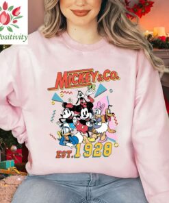 90s Disney Shirt, Mickey and Co Est 1928 Shirt, Vintage Disney Shirt, Retro Disney Shirt, Disneyworld Family, Disneyland Shirt