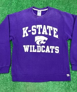 90s K State Wildcats T-Shirt Sweatshirt Pullover Hoodie Reprinted Full Color Full Size Gift For NCAA Fans