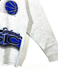 90s NBA Orlando Magic Tshirt Hoodie Crewneck Sweatshirt Reprinted Full Color Full Size Gifts for NBA Fans