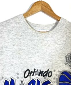 90s NBA Orlando Magic Tshirt Hoodie Crewneck Sweatshirt Reprinted Full Color Full Size Gifts for NBA Fans