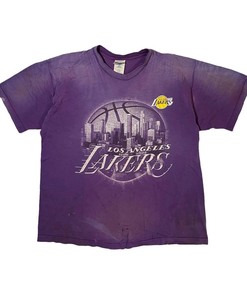90s Nba La Lakers Tshirt Pullover Hoodie Crewneck Sweatshirt Reprinted Full Color Full Size Gifts For NFL Fans