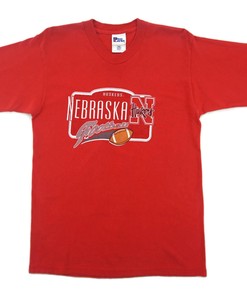 90s Nebraska Huskers Vintage Style Pro Player Tshirt Pullover Hoodie Crewneck Sweatshirt Reprinted Full Color Full Size Gifts For NFL Fans