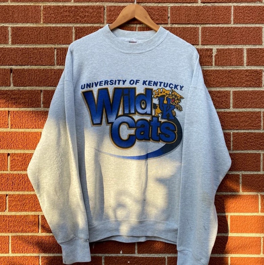 90s University of Kentucky Wildcats NCAA Vintage Crewneck Sweatshirt, Vintage Shirt, Gift For Her, Gift For Him